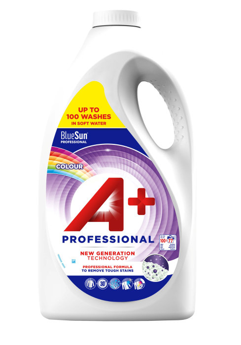 A+ Professional flydende vaskemiddel colour 5,005 liter